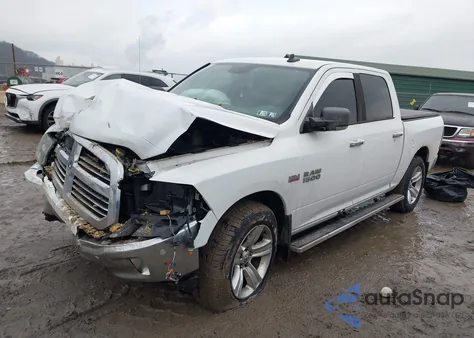 2016 Ram 1500 Big Horn из США, поврежденный, VIN 3C6RR7LT6GG326488